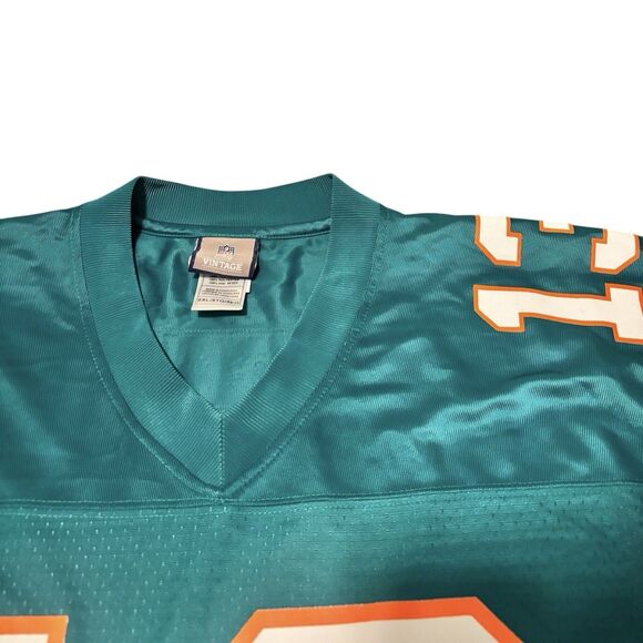 Vintage NFL Pro Line Dan Marino Miami Dolphins Jersey Teal 13 Mens 5XL Rare VTG - Picture 6 of 12